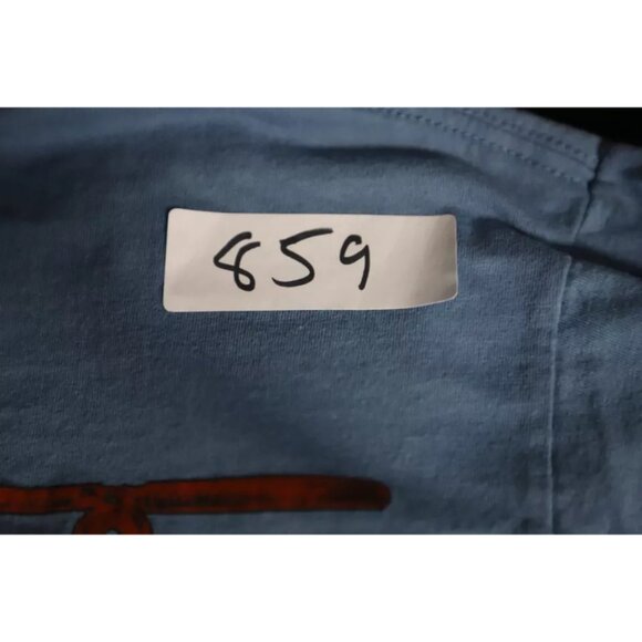 Salt Life Live Salty Pullover Sweatshirt Men S Blue Spell Out LogoGraphic Cotton - Picture 9 of 9